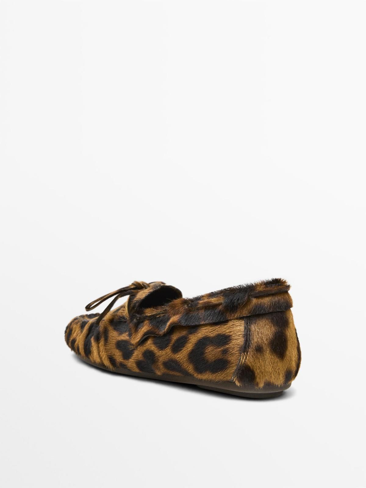 마시모두띠 애니멀 프린트 테크니컬 컴포트 로퍼 1529/650 LEOPARD - 상세 이미지 4