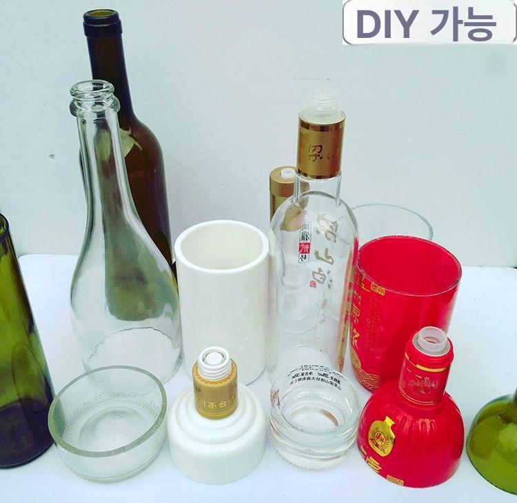 유리 절단기 유리병 정밀 와인병 패키지 절단 다기능 테두리 멀티커터 컷팅기 레드 고무바퀴 선물 없음 수집용 고무링 - 상세 이미지 5