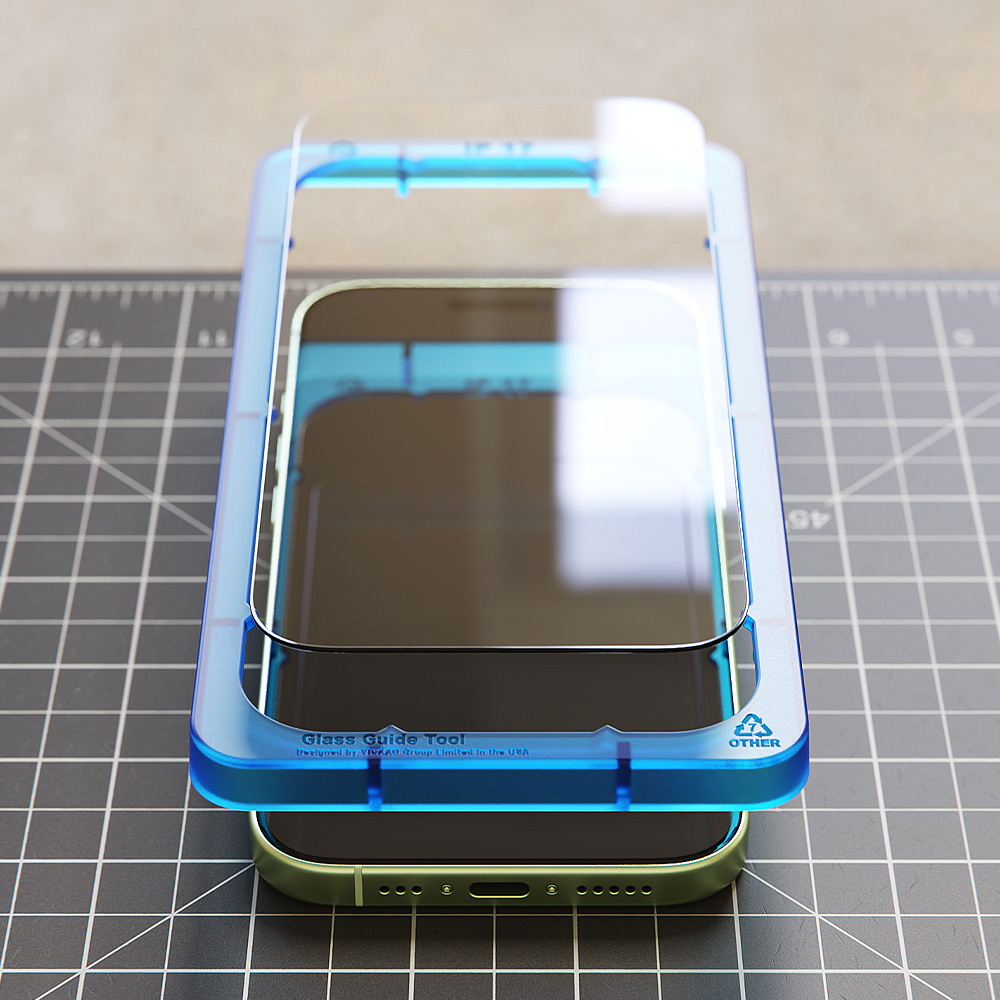 빅쏘 2.5CX 지문인식 강화유리 액정보호필름 아이폰17 프로, 2매입