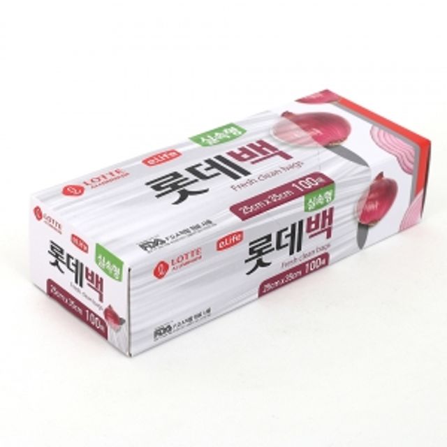 이라이프실속형위생백100매입중형비닐팩 - 메인 이미지