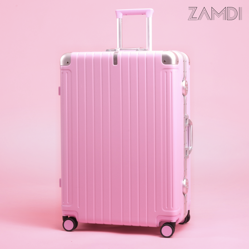 잠디 방탄 여행용 캐리어 76cm (28인치) 대형 금고형 폴리카보네이트