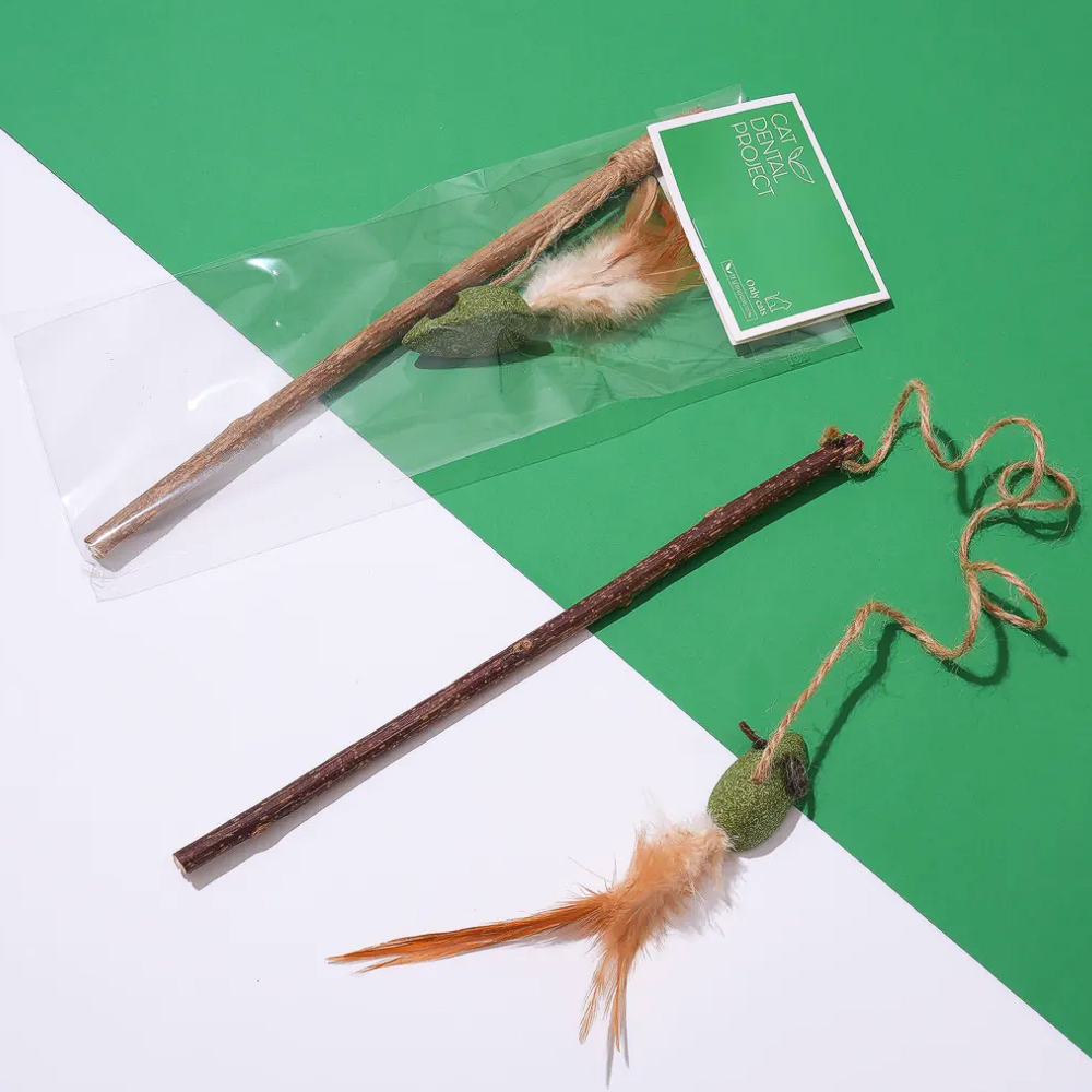 캣디피 캣닢 쥐돌이 낚시대 CATDP 마따따비 고양이 장남감 사냥놀이 혼자 장난감 캣닢 아기고양이 이갈이 시기 입질 제품 이미지