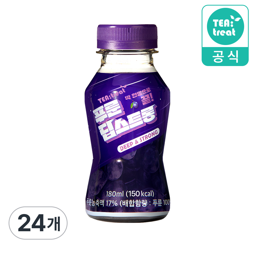 티트리트 푸룬주스 푸룬 딥스트롱 180ml, 24개 - 상품 이미지