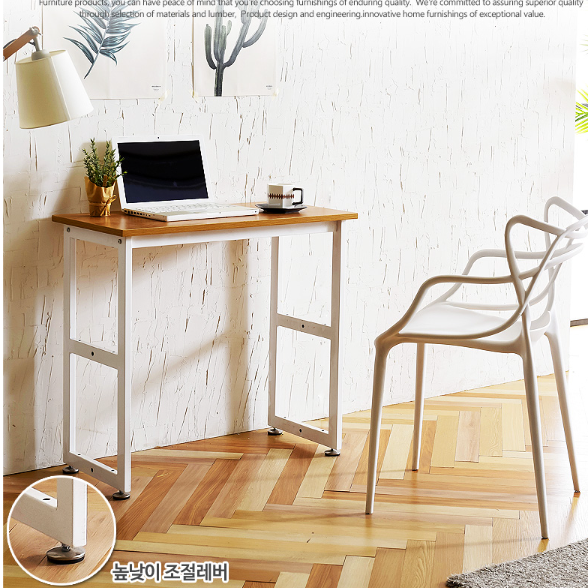 작은테이블 사이드책상 미니 보조 슬림 틈새테이블 800