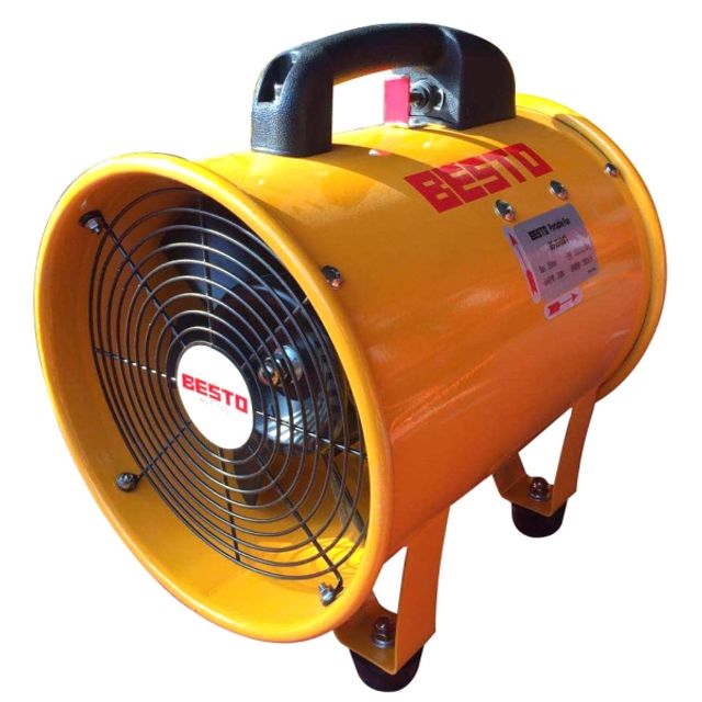 포터블팬 12(날개300mm/풍량4620㎥/h)/후드330mm BS-30 - 메인 이미지