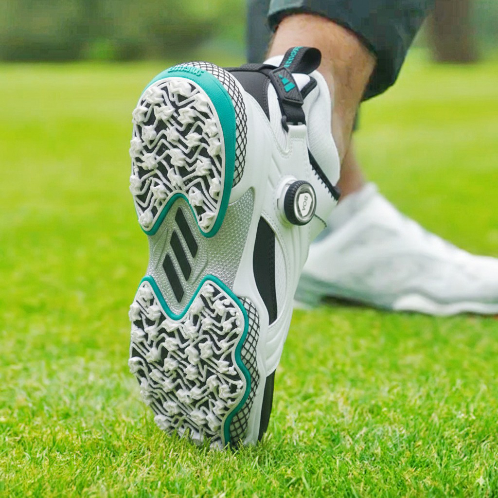 [국내매장판] 아디다스 골프화 코드케이오스 25 미드컷 미드 보아 스파이크리스 JP5187 제품 이미지