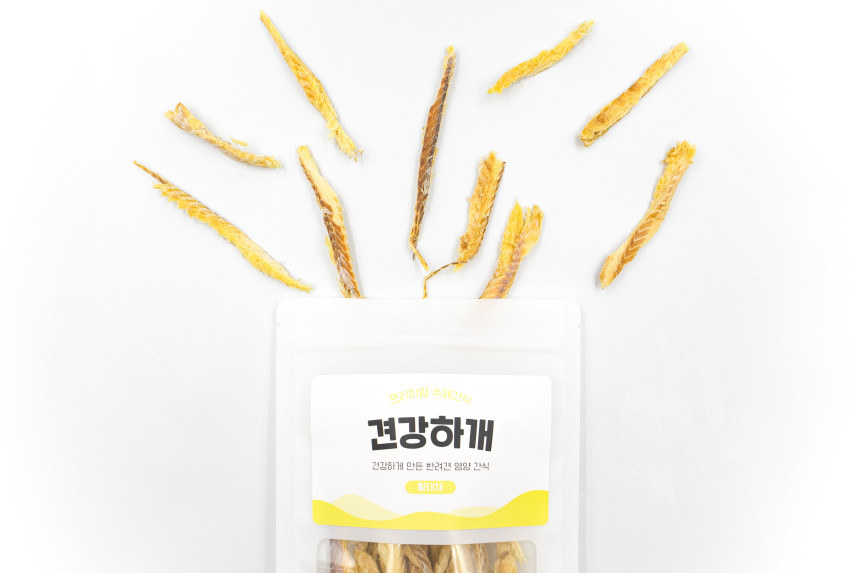 강아지 황태 수제간식 보양식 황태채 100g 대용량 사진 4