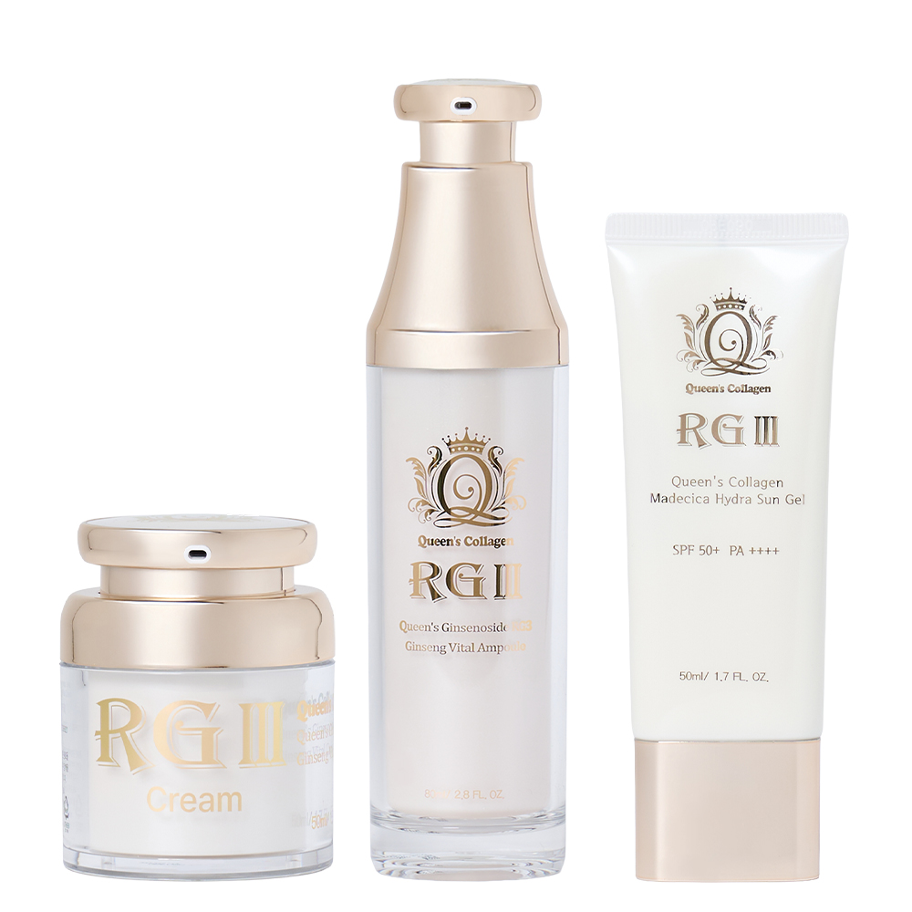 퀸스 진세노사이드 RG3 진생 바이탈 앰플 크림 미백 주름 탄력 동안 홍삼 기능성 화장품 이미지 7