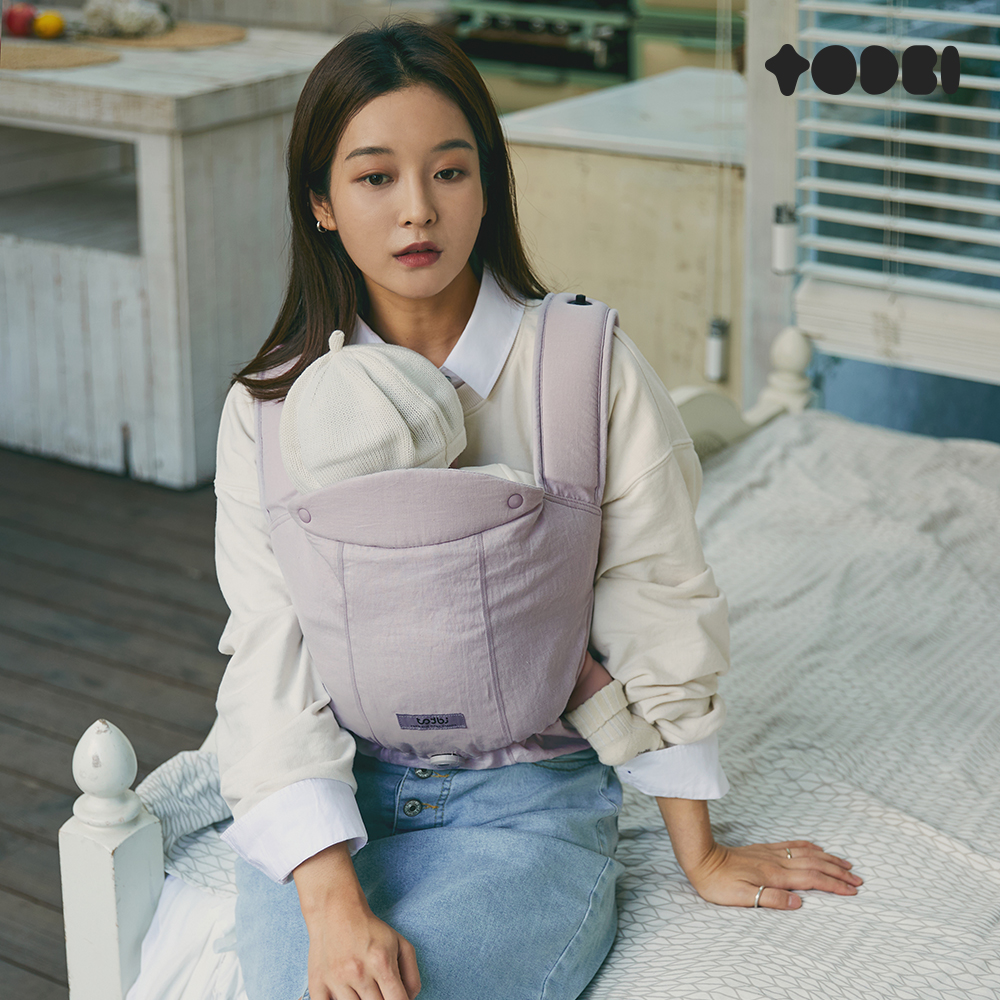 [토드비] 롤롤 다이얼 베이비 캐리어 아기띠 퍼플