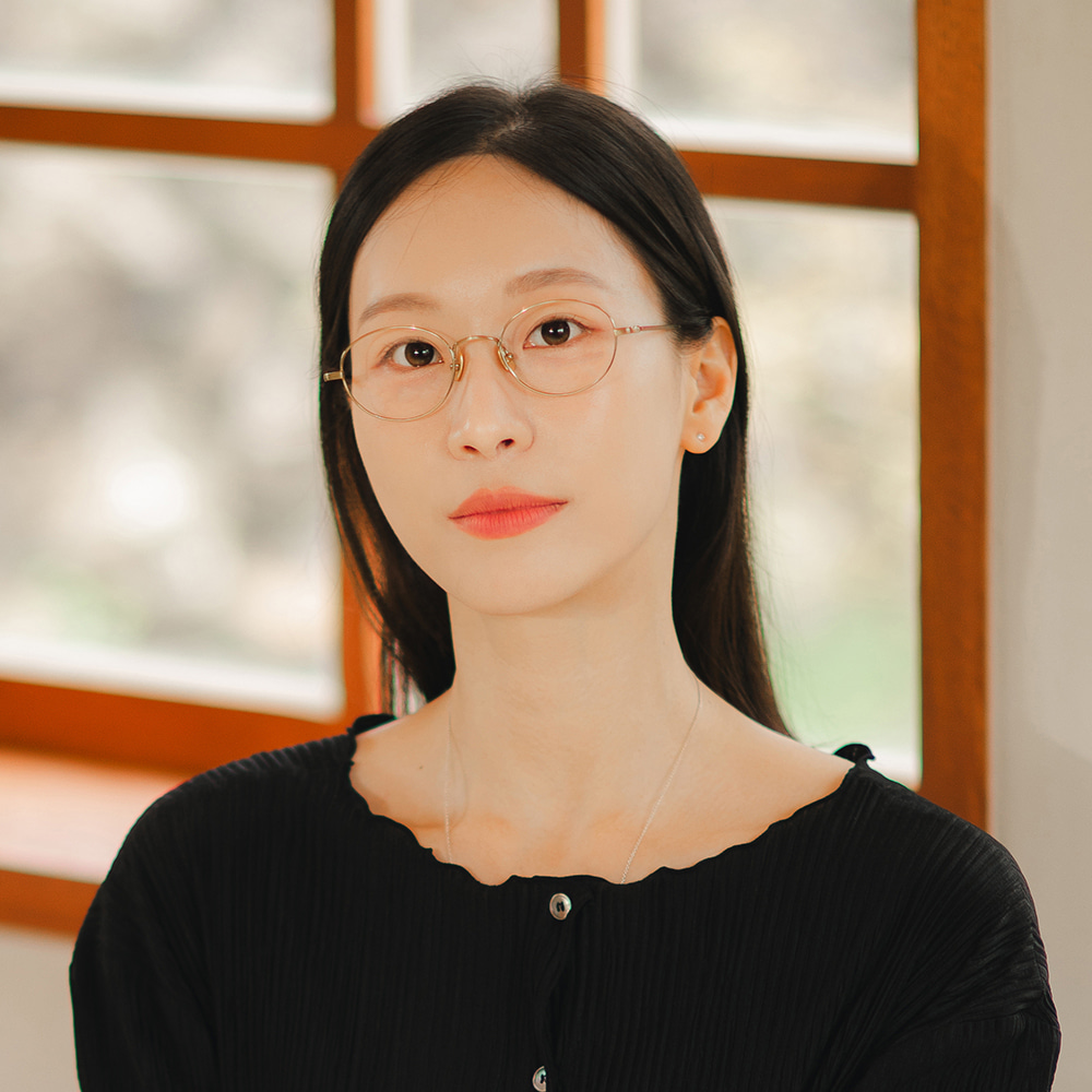 카나드 CA2454 가벼운 티타늄 긱시크 안경테 블루라이트 차단 렌즈 초경량 메탈 오벌형 안경 - 상세 이미지 4