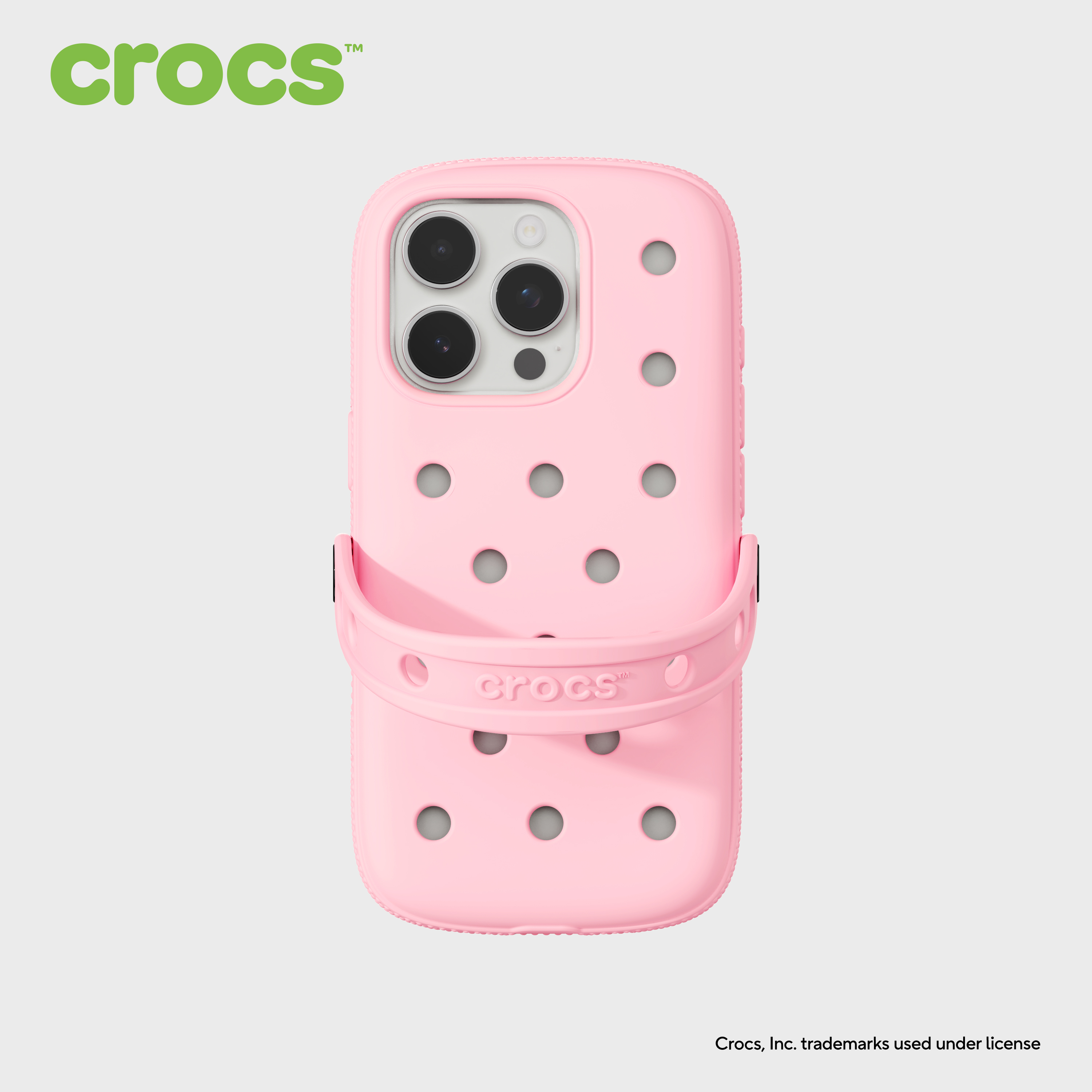 크록스 케이스 for iPhone 핑크 밀크, 아이폰16 프로 - 상세 이미지 2