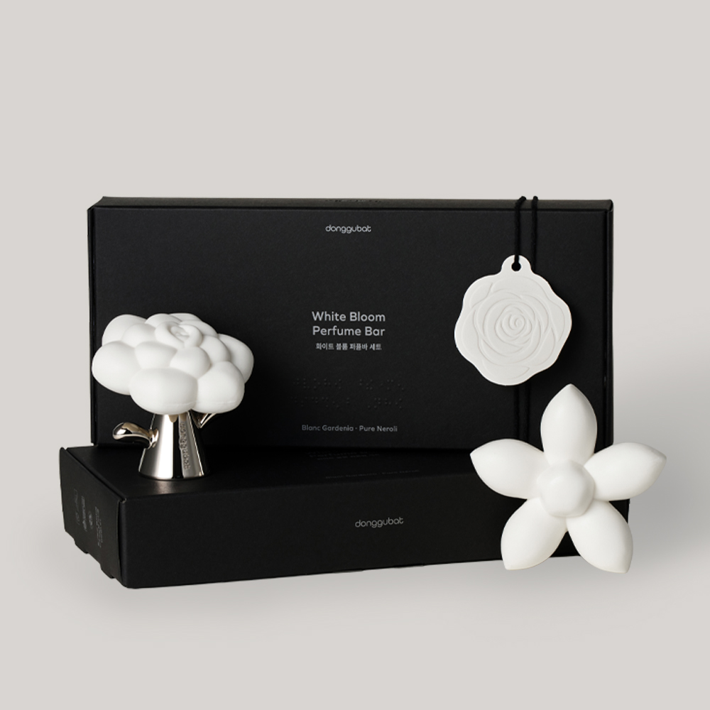동구밭 화이트 블룸 퍼퓸바 선물세트 올인원비누 설선물 발렌타인데이 상세 이미지 3