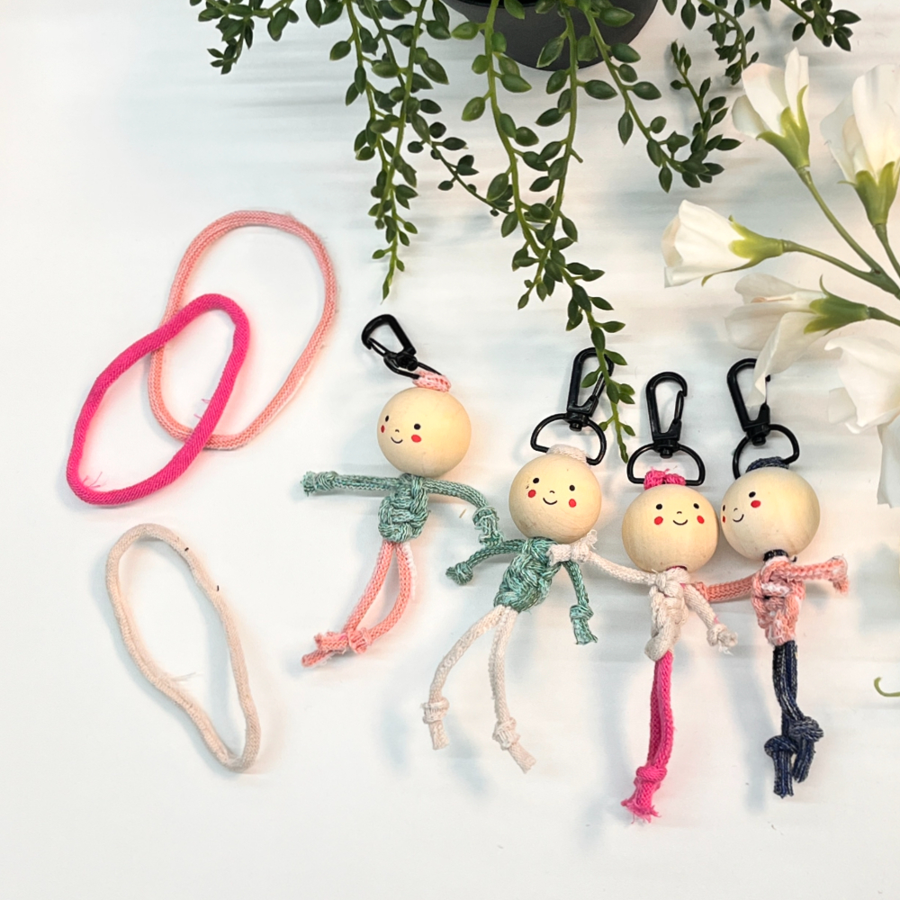 양말목 걱정인형만들기 키링 DIY 키트 체험수업 업사이클링 - 상세 이미지 5