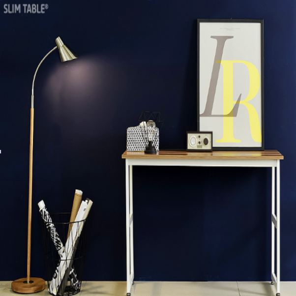 슬림테이블 사이드책상 좁고긴 창가 슬림 틈새테이블 1200