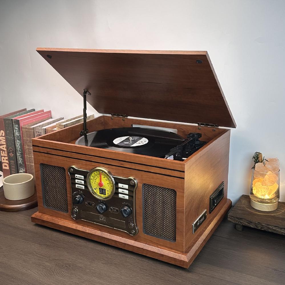 아날로그라디오 옛날 감성 무선 스피커 축음기 고가전