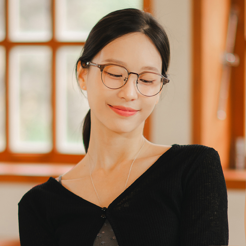 무사경 301 하금 안경테 블루라이트 차단 렌즈 크라운판토 안경 - 상세 이미지 3