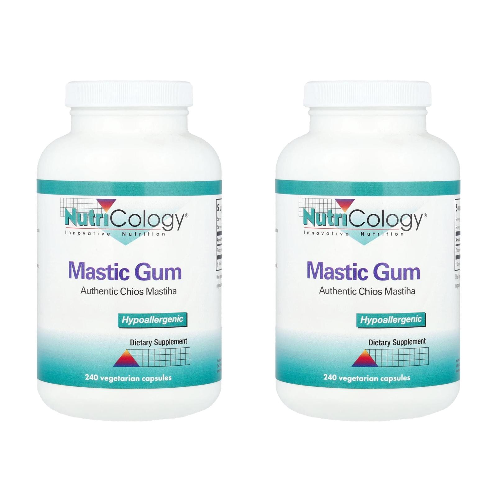 뉴트리콜로지 매스틱검 Mastic Gum 240정 (2개) - 상품 이미지