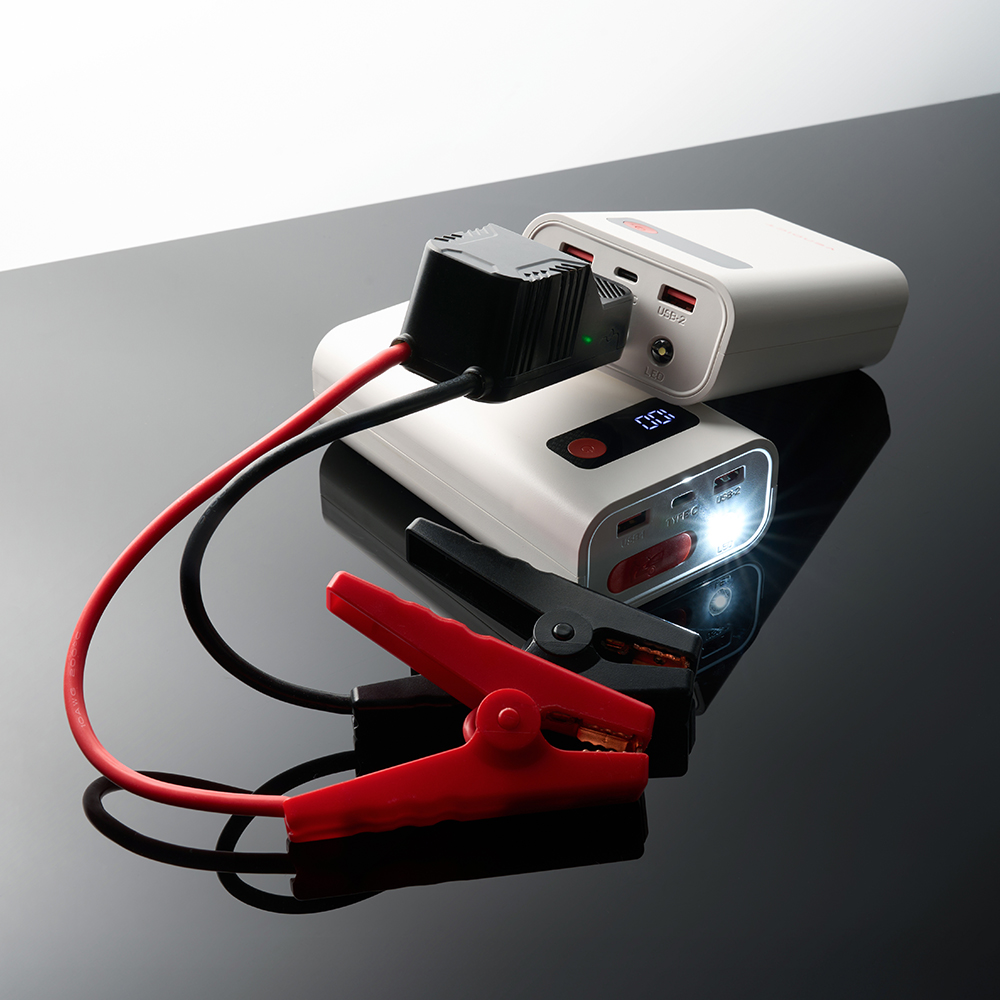 벤딕트 점프 스타터 스타트 자동차 방전 배터리 충전 오토바이 2500A 애니부스트