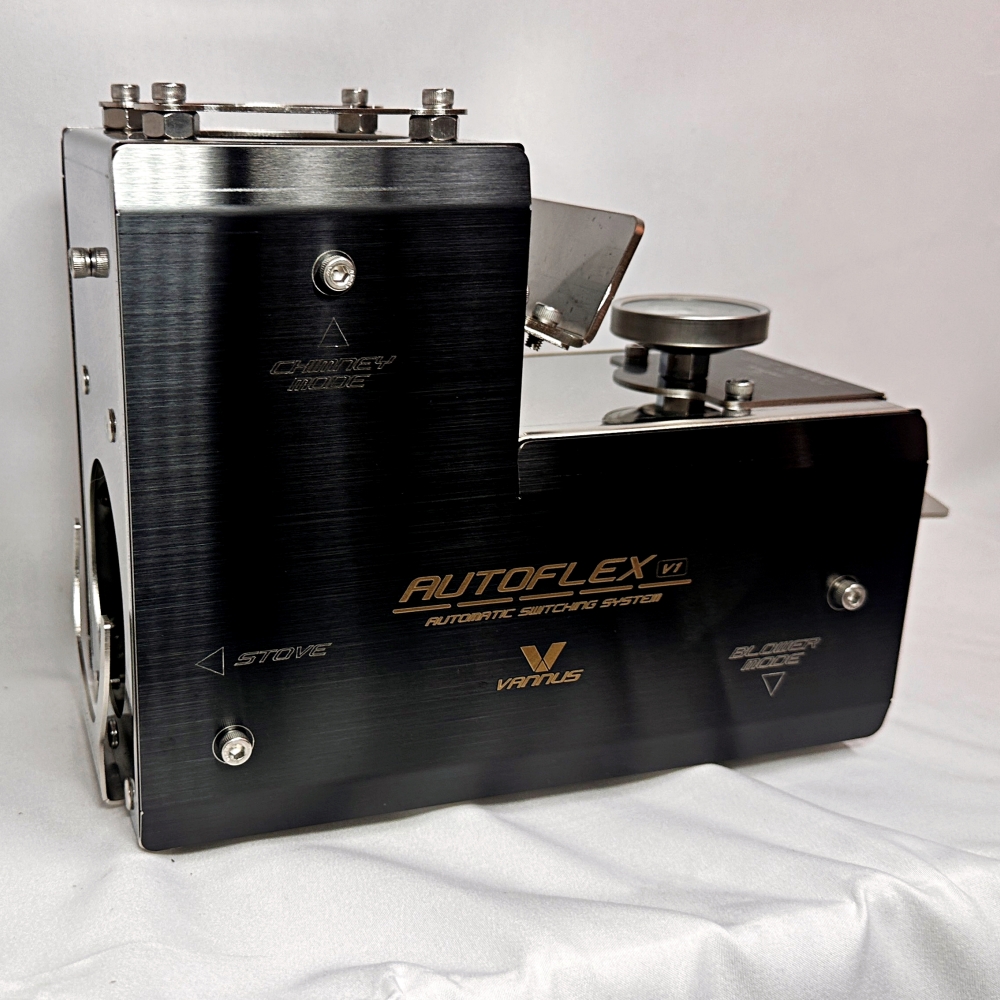 오토플렉스 펠렛난로 역화방지장치 배기전환장치