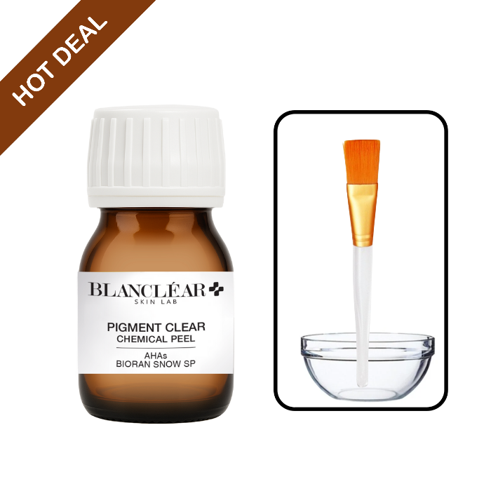 블랑클리어 피그먼트 클리어 저자극 홈필링 30ml+유리볼 +팩붓 - 메인 이미지