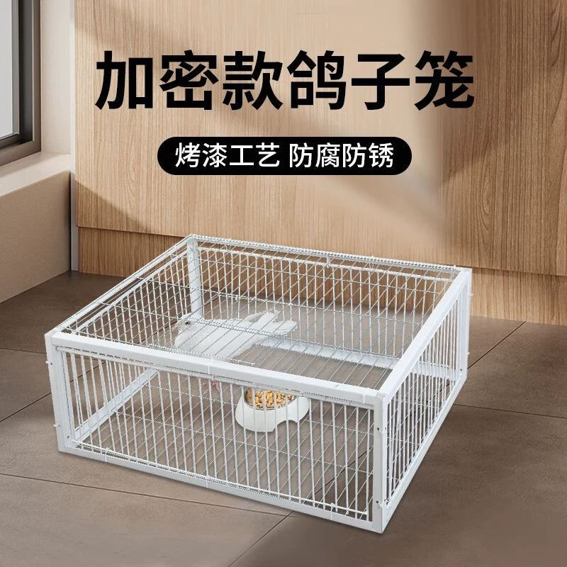 조류포획 트랩 새덫 까치 꿩 참새 포획틀 야생 새장 신상 망 2cm 40x30x26 1입구 - 상세 이미지 3
