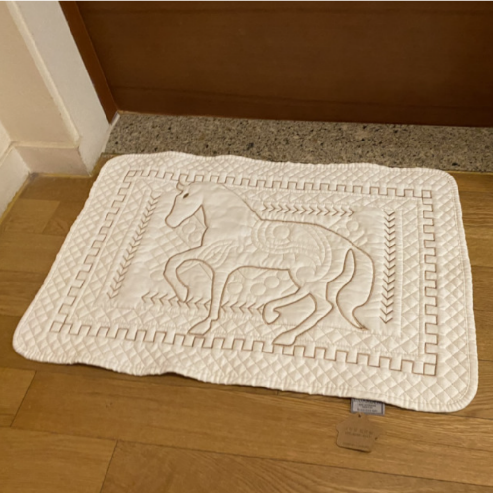 홈집합 고급 퀼트 면 발매트 미끄럼방지 빨아쓰는 활장실매트 40x60 - 상세 이미지 2