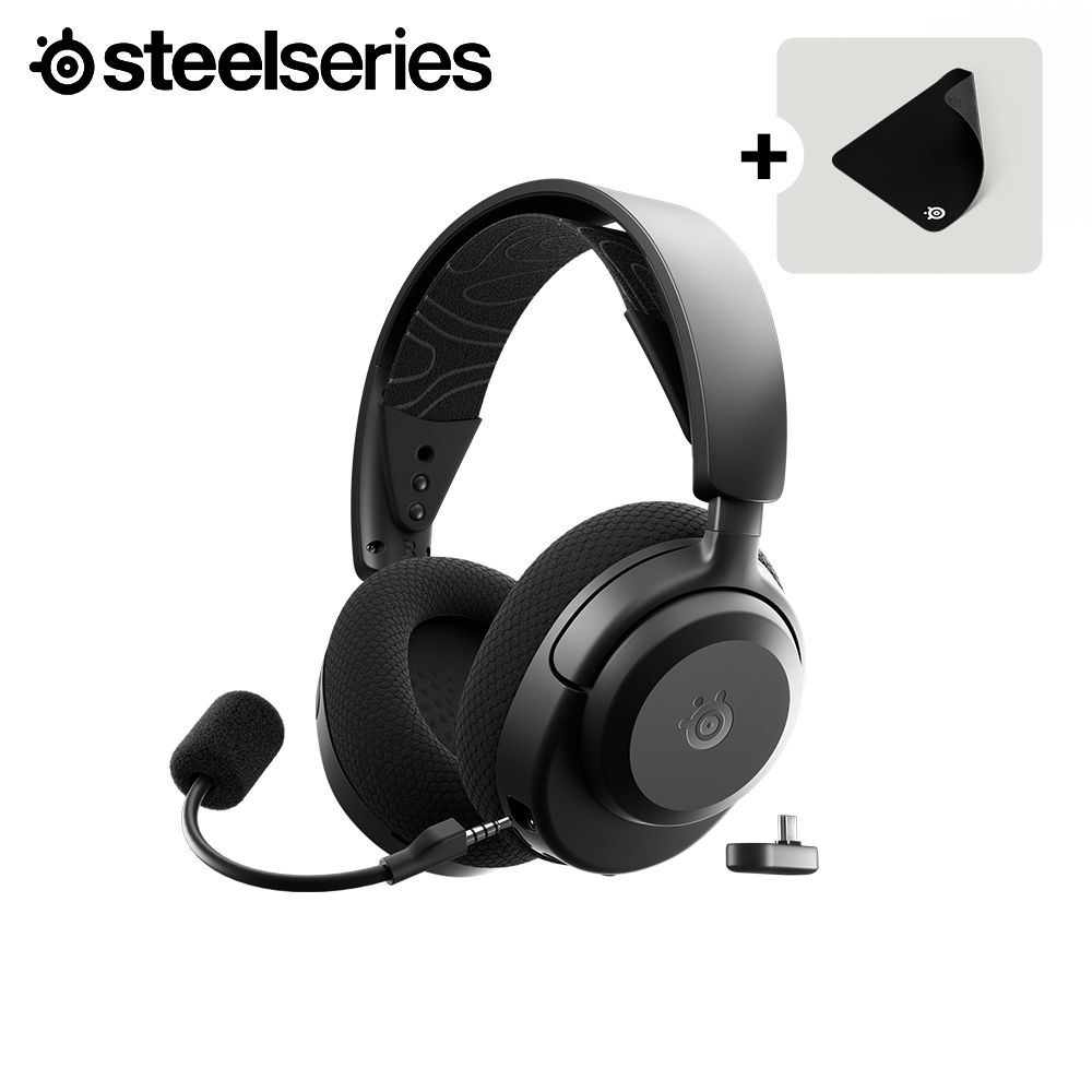 스틸시리즈 Arctis Nova 3X 무선 게이밍 헤드셋 블랙