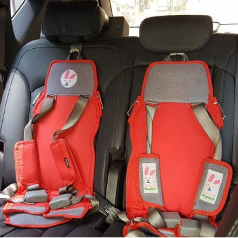 어린이집 통학버스 카시트 안전벨트 유아 유치원 버스 차량 주니어 어린이 2점식 4살~7살