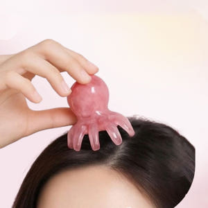 로에드 문어 괄사 마사지기 머리 지압 마사지 승모근 빗 림프순환 RC-0... 실사용 후기 | 효과 있을까? - 상품 이미지 2