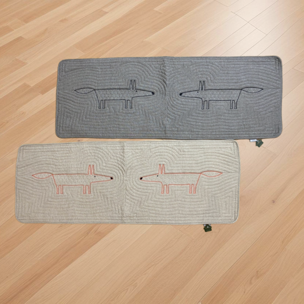 홈집합 고급 여우 퀼트 면 발매트 미끄럼방지 빨아쓰는 주방 화장실 배란다 매트 40x60 - 상세 이미지 4