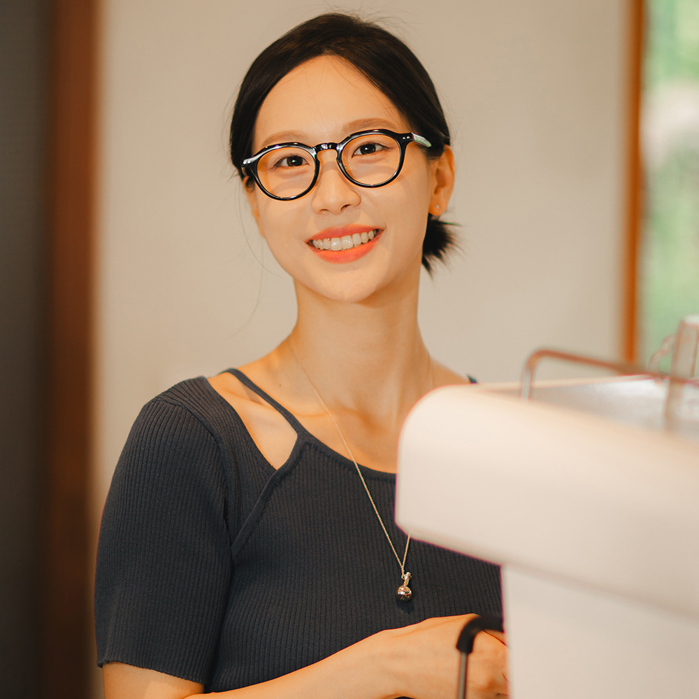 무사경 202 뿔테 안경테 블루라이트 차단 렌즈 크라운판토 안경 - 상세 이미지 2
