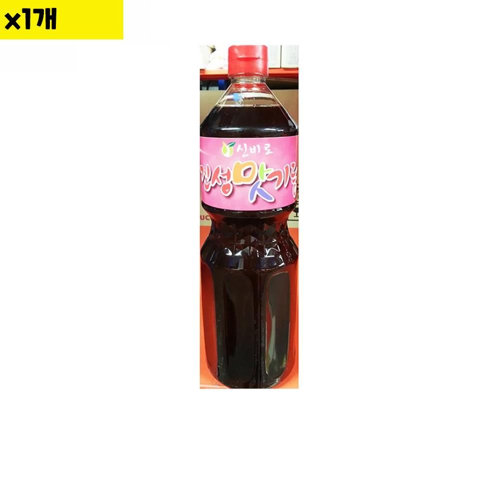 식자재 식재료 도매 맛기름B 빨강 진성 1.8L 1개 - 상품 이미지