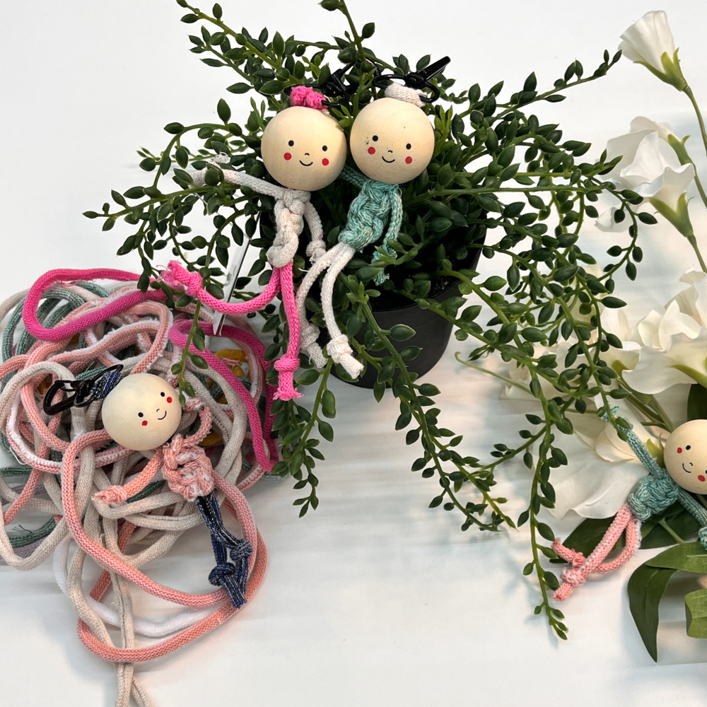 양말목 걱정인형만들기 키링 DIY 키트 체험수업 업사이클링 - 상세 이미지 2