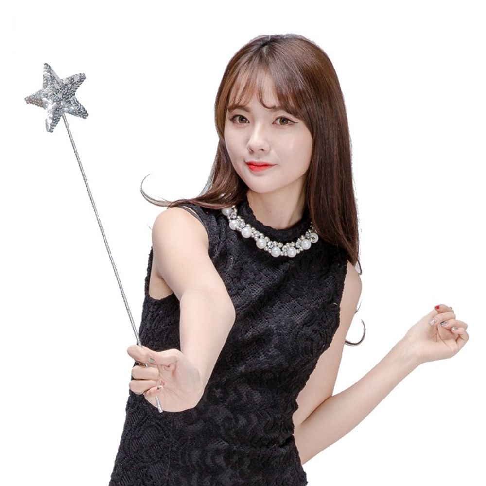 천사장식 천사봉 파티용품 스팡클천사봉 골드 - 상품 이미지