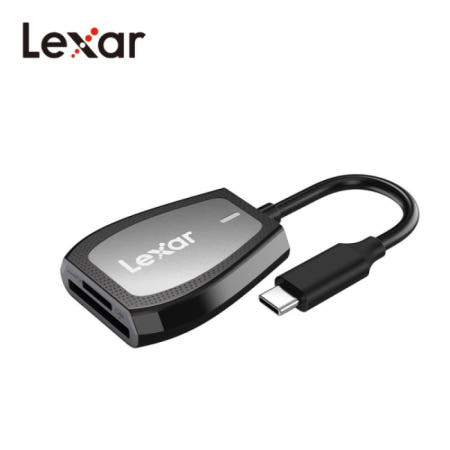 렉사 RW470 Professional USB-C 듀얼 슬롯 리더기