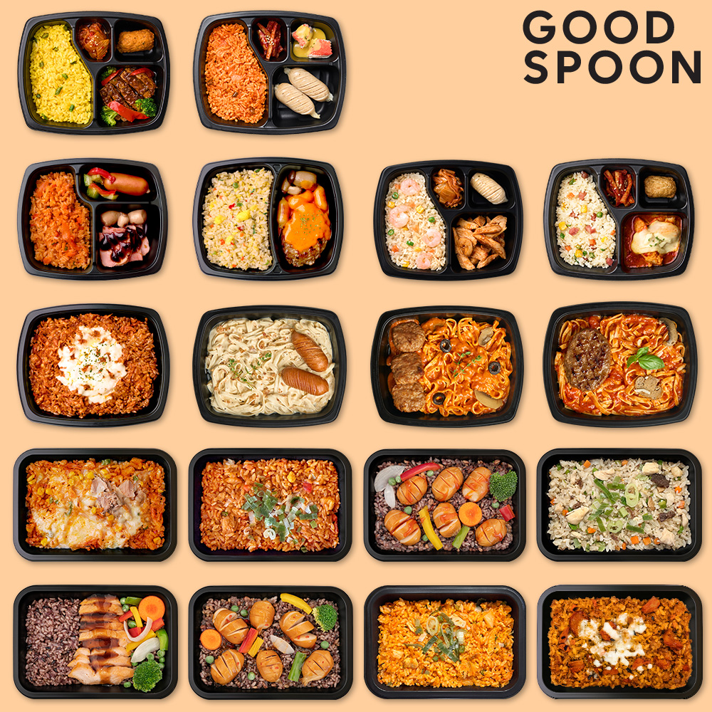 굿스푼 단백질 도시락 18종 18팩 맛있는 닭가슴살 반찬 헬스 운동 간편 식단