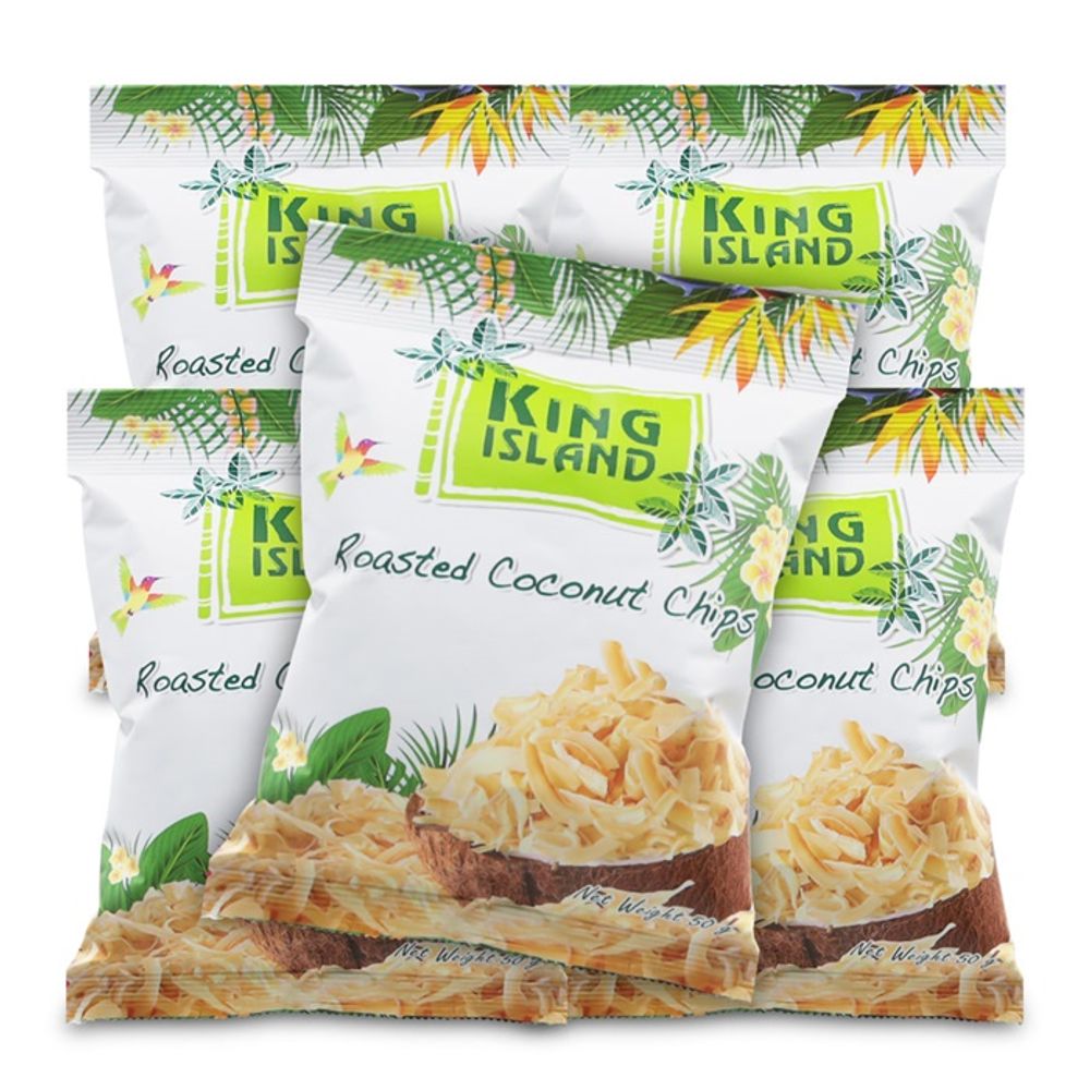 킹아일랜드 구운 코코넛칩 50g x 5개 - 상품 이미지