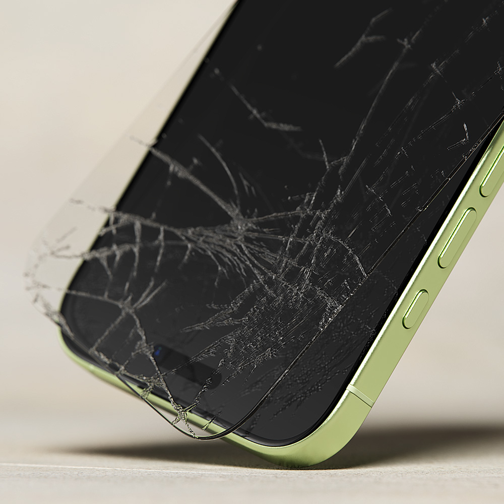 빅쏘 2.5CX 지문인식 강화유리 액정보호필름 아이폰17 프로, 2매입