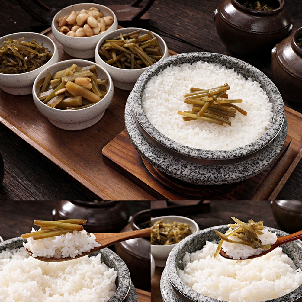 한식명장 송금희 수제 장아찌 4종 10팩 장미화 밑반찬 마늘쫑 고추채 궁채 마늘장아찌 이미지 6