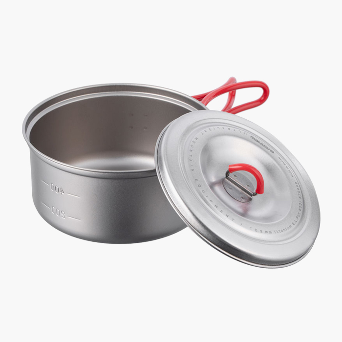 에버뉴 티타늄 UL 포트 600+900 백패킹 접이식 경량 냄비