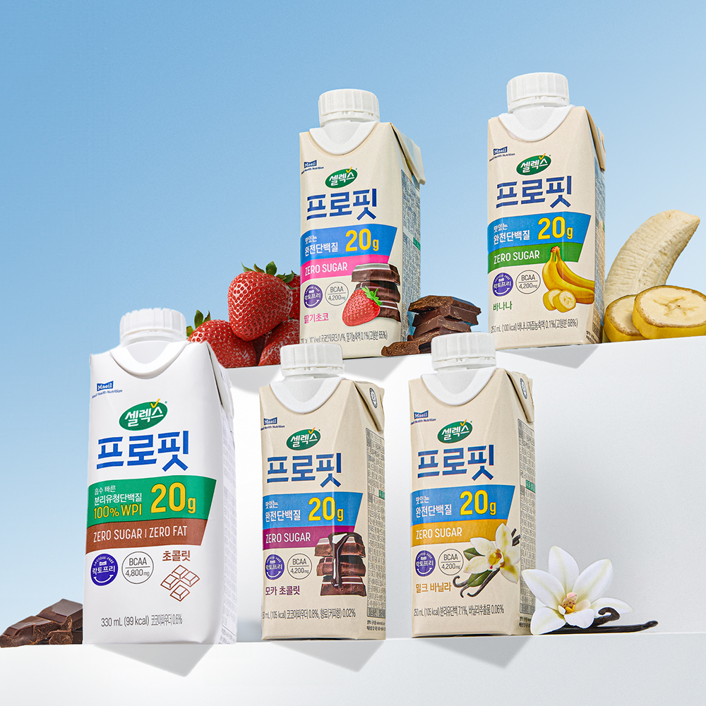 셀렉스 프로핏 WPI 초콜릿 + 완전단백질 골라담기