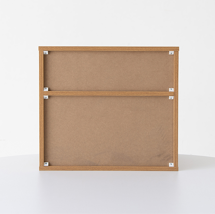 MUNIE 미니수납장 2문 B형 485x295x435mm, 2단, 라이트브라운 3150.4795