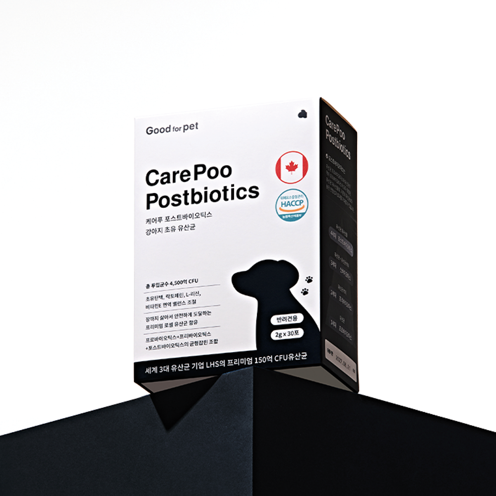 굿포펫 강아지유산균 애견유산균 케어푸 1박스
