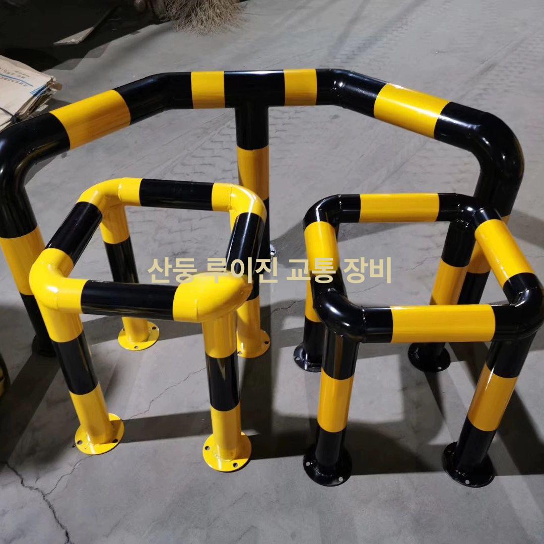 주차장 가드레일 안전바 주차금지대 울타리 휀스 소화전 충격방지 차량 주차 볼라드 난간 말뚝 C형 B - 상세 이미지 3