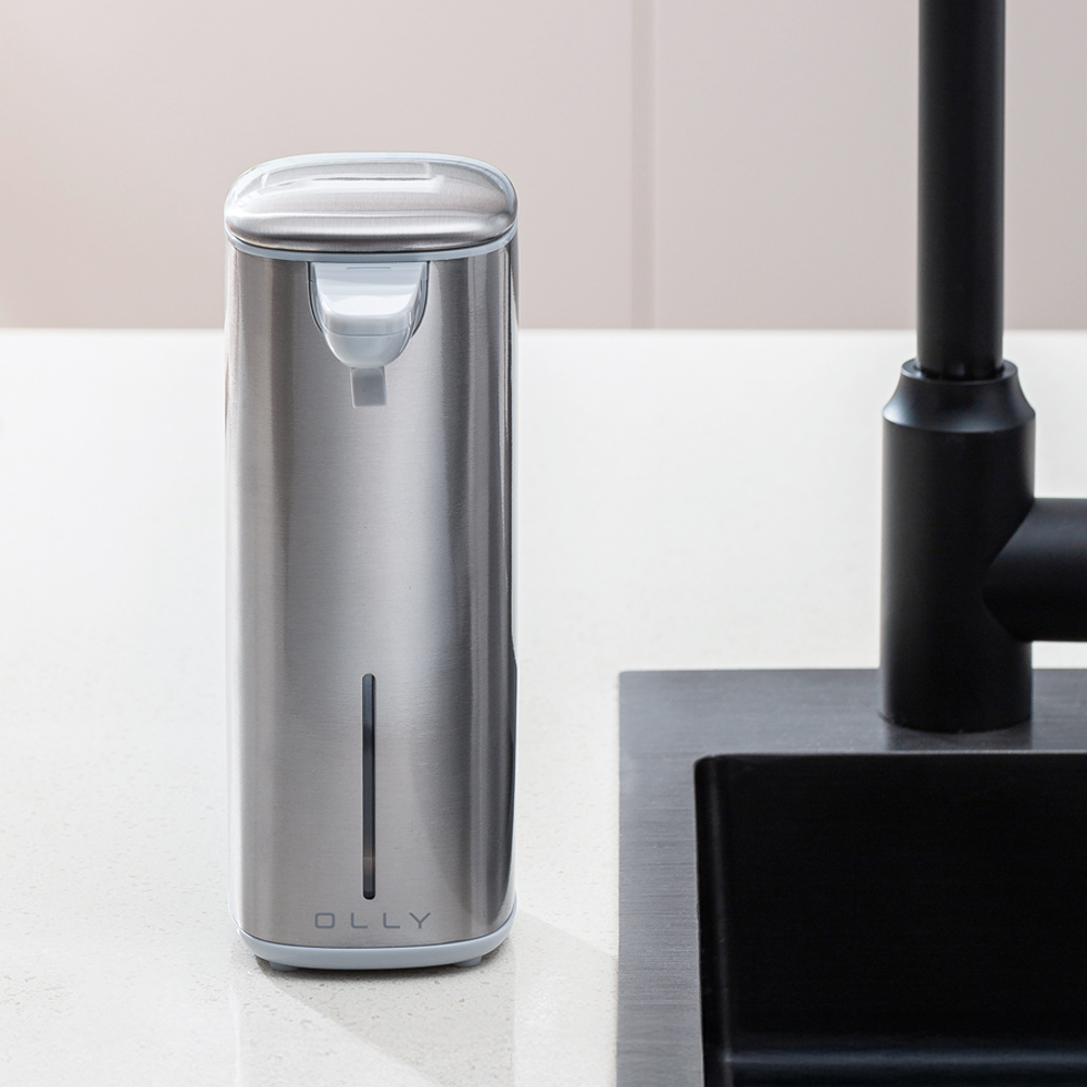 올리 스테인레스 핸드워시디스펜서 자동 손세정제디스펜서 비누