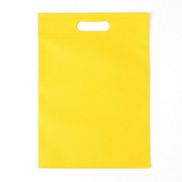 40x50cm 옐로우 컬러 부직포 10p 쇼핑백 가방 선물쇼 - 상품 이미지