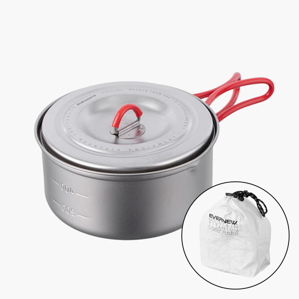에버뉴 티타늄 UL 포트 600 백패킹 접이식 경량 냄비