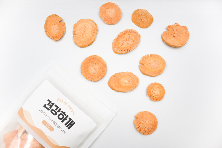 강아지 동결건조 간식 당근 슬라이스 40g 이미지 7