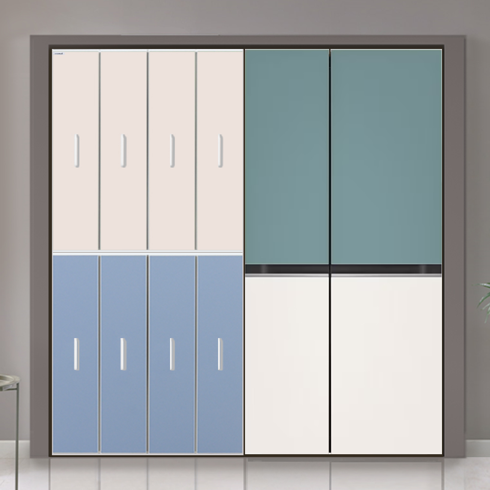 비스포크 슬라이딩 틈새장 폭160 깊이615 높이630 주방 냉장고 싱크대 수납장 팬트리장