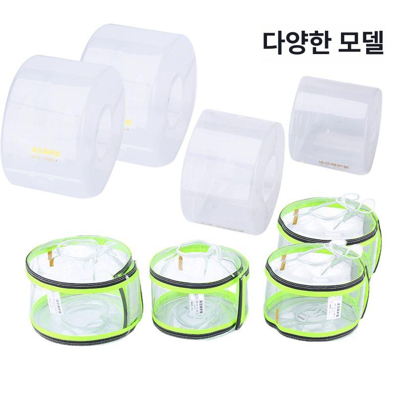 플랜지 커버 투명 PVC 보호 플렌지 덮개 PP 배관 DN15 PP - 상세 이미지 4